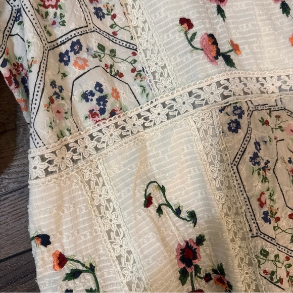 ASOS Edition Curve Floral Embroidered Dress - Picture 3 of 12